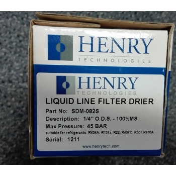 HENRY filtr osuszający odwadniacz 1/4'' SDM-082S lutowany dehydrator